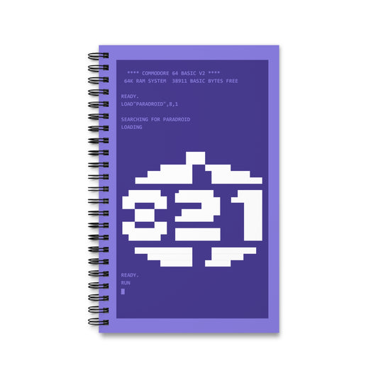 Paradroid 821 - Notitieboek Printify