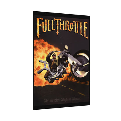 Full Throttle Rolled Posters Printify