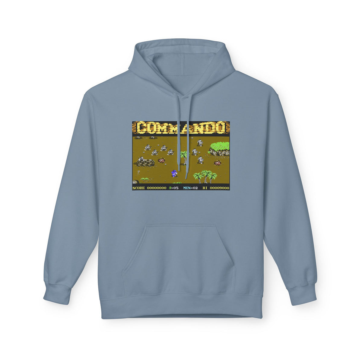 Commando - Hoodie Printify