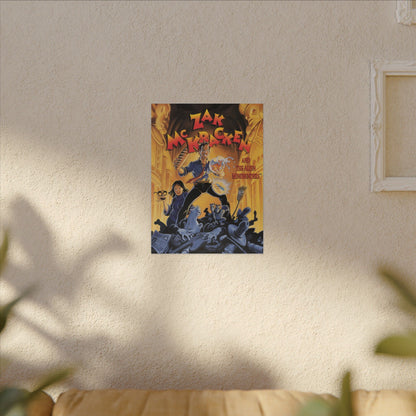 Zak McKracken and the Alien Mindbenders - Canvas Printify