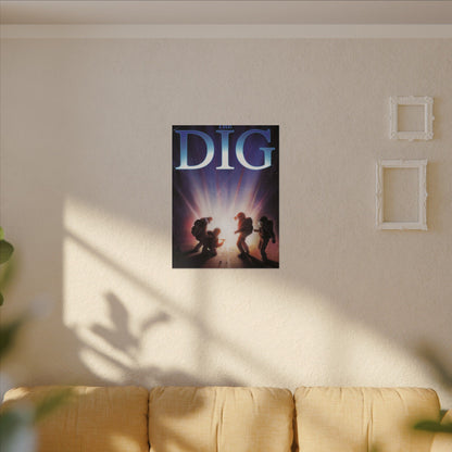 The Dig (astronauten) - Canvas Printify