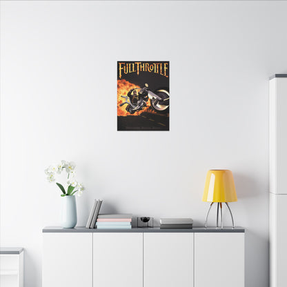 Full Throttle (met tagline) - Canvas Printify
