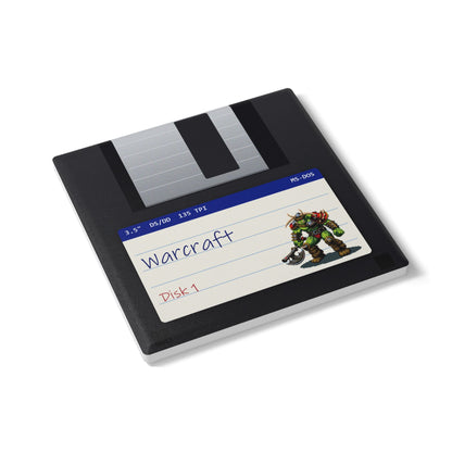 Warcraft - Floppy Onderzetter Printify