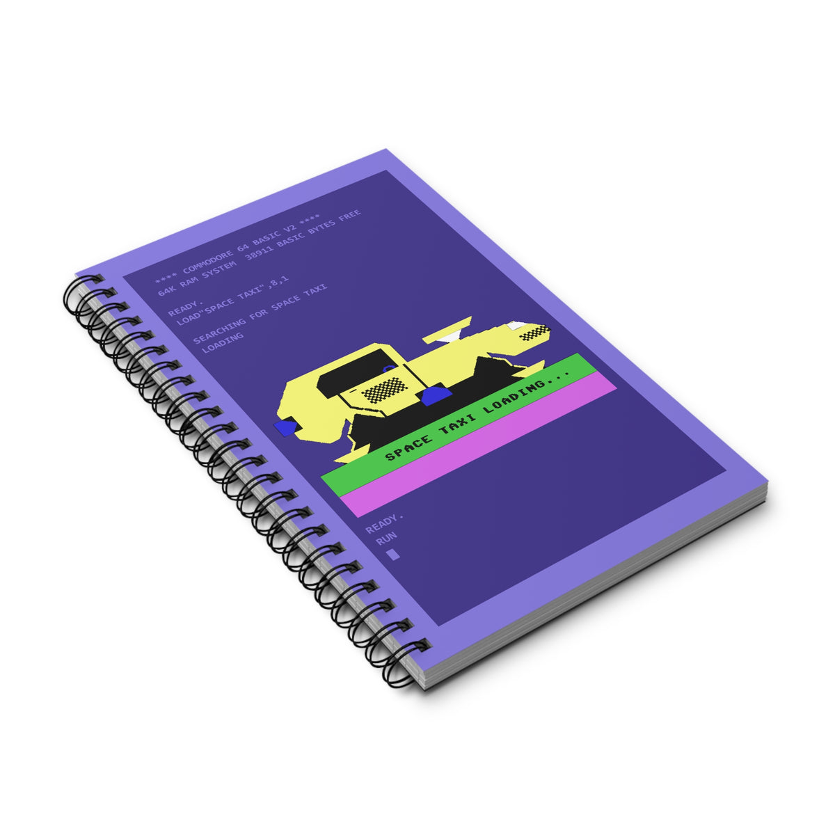Space Taxi - Notitieboek Printify
