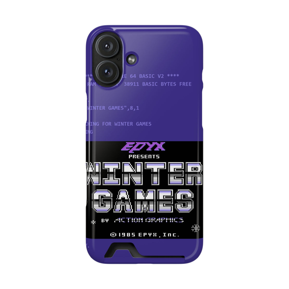 Winter Games - Telefoonhoesje Printify