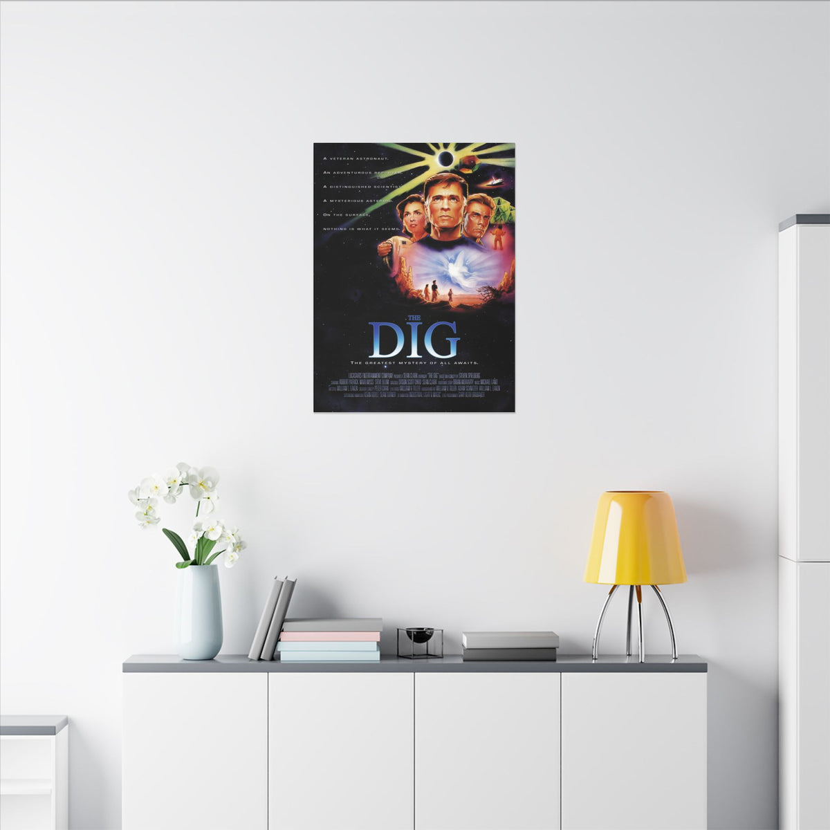 The Dig (filmposter) - Canvas Printify