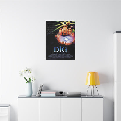 The Dig (filmposter) - Canvas Printify