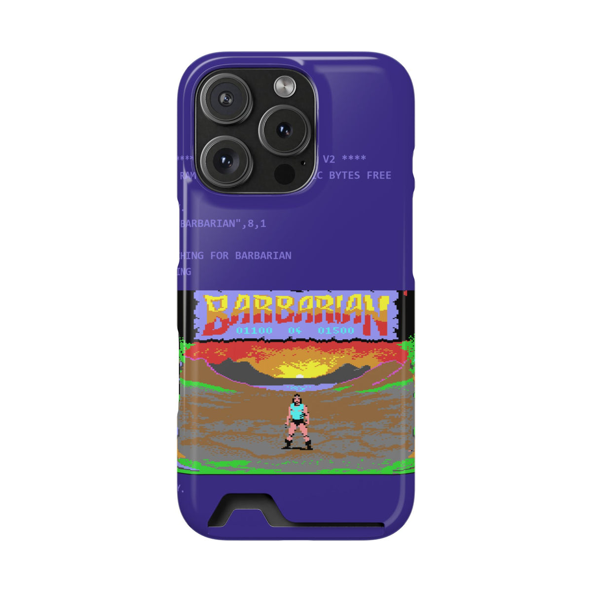 Barbarian - Telefoonhoesje Printify