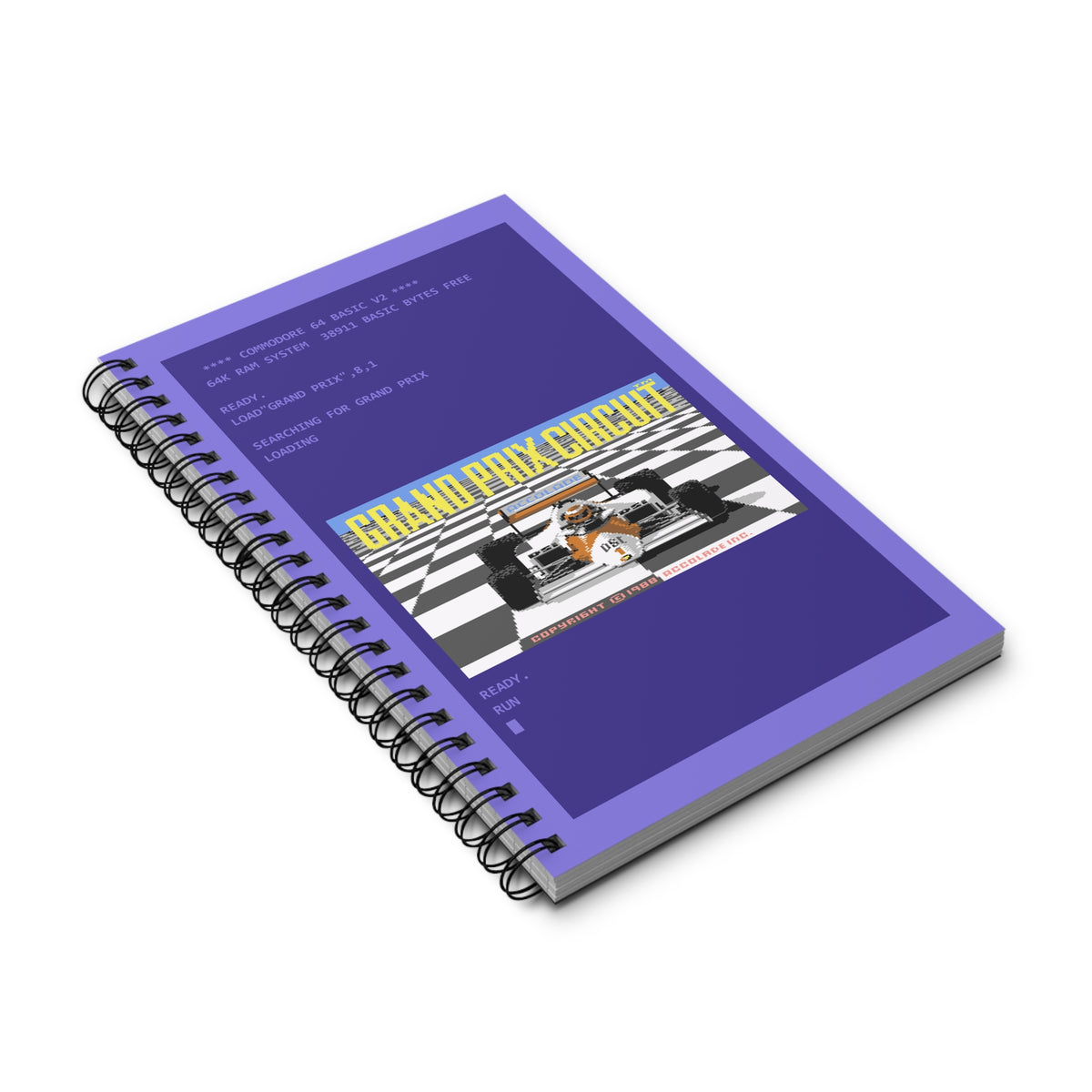 Grand Prix Circuit - Notitieboek Printify