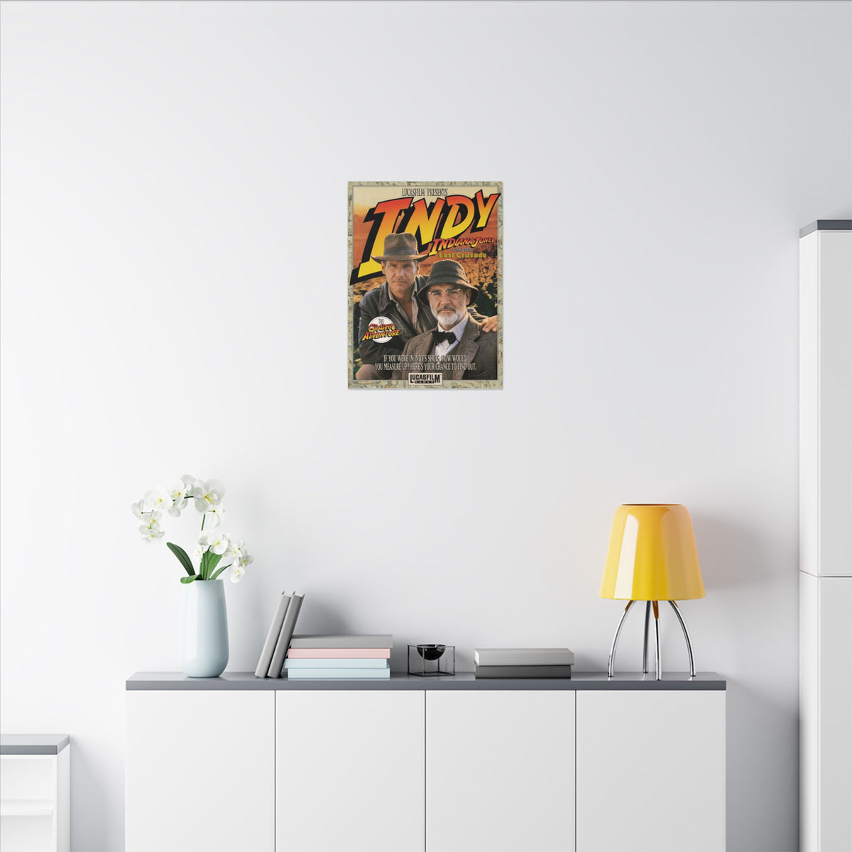Indiana Jones and the Last Crusade: The Graphic Adventure - Canvas Printify