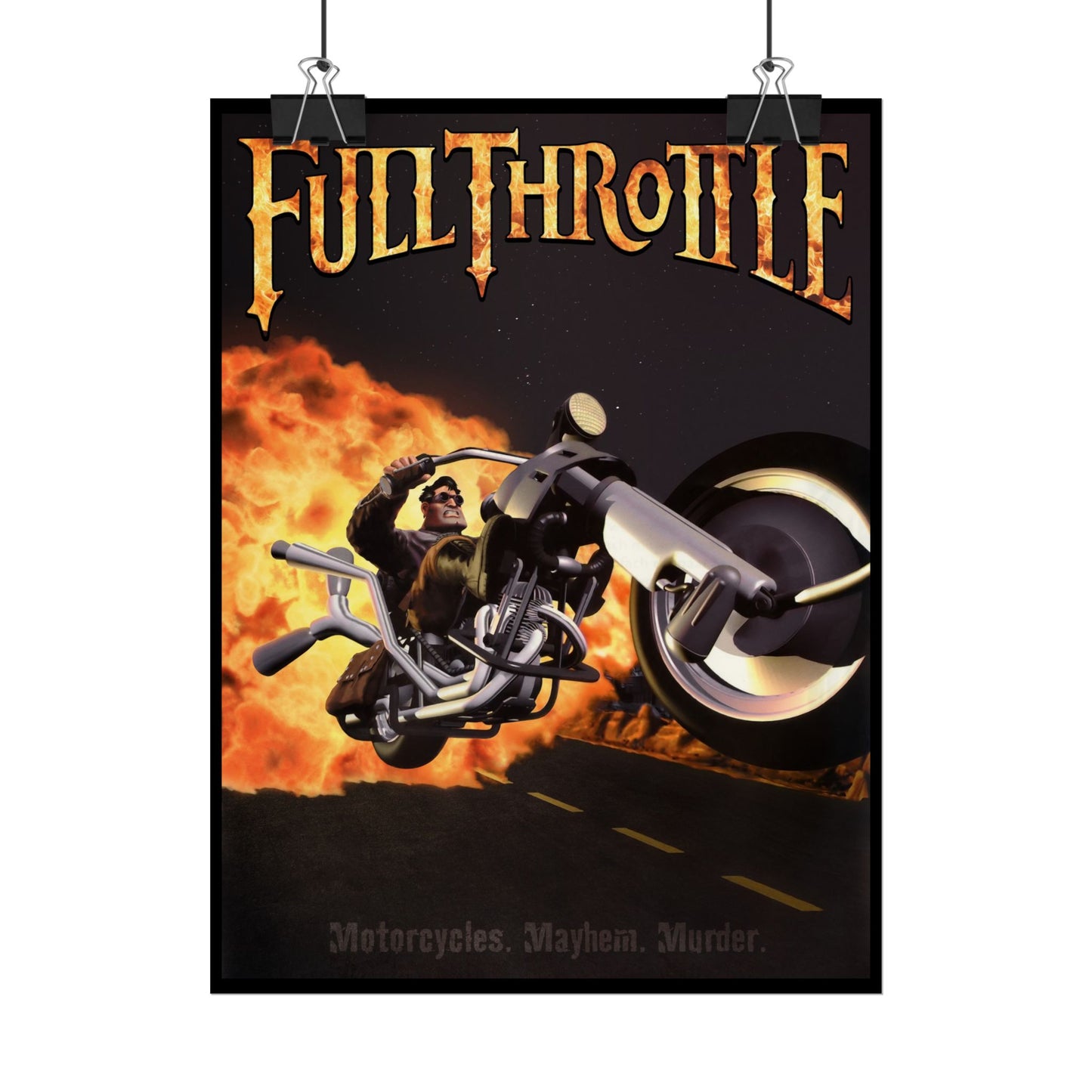Full Throttle Rolled Posters