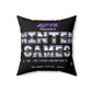 Winter Games Spun Polyester Square Pillow