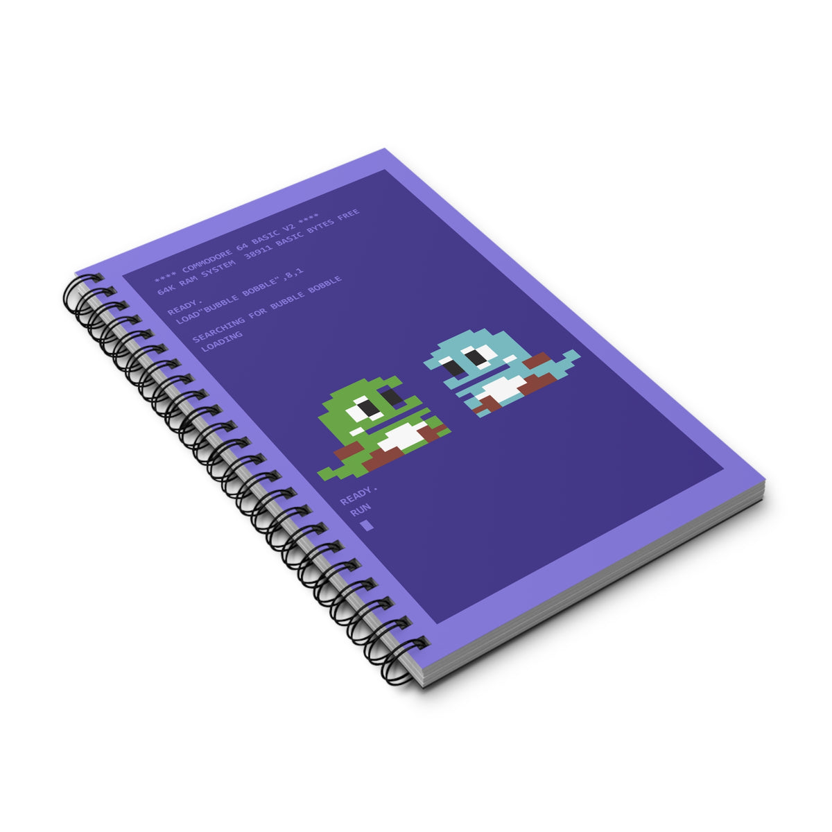 Bubble Bobble - Notitieboek Printify