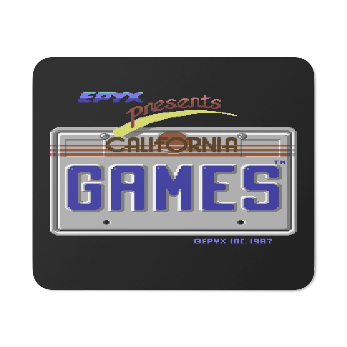 California Games Desk Mouse Pad