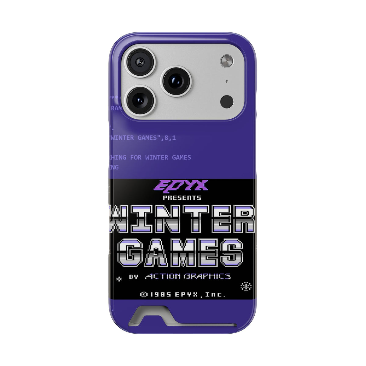 Winter Games - Telefoonhoesje Printify