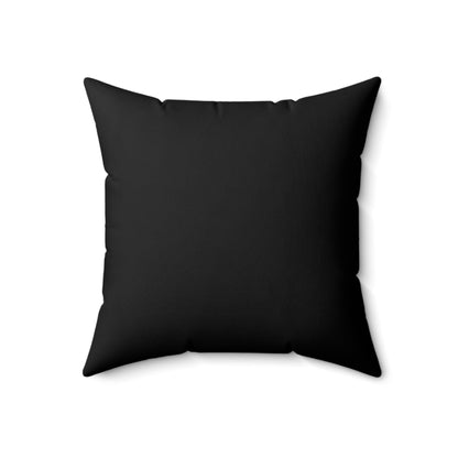 Maniac Mansion Spun Polyester Square Pillow 