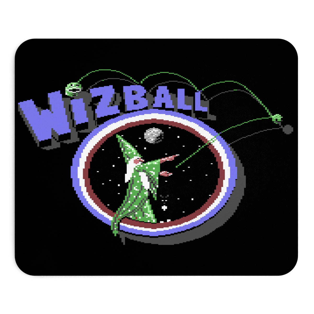 Wizball - Muismat Printify