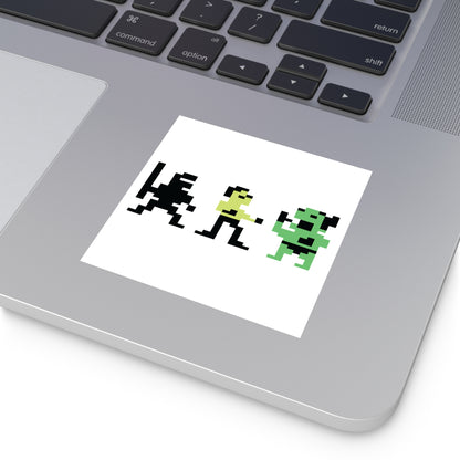 Bruce Lee Characters - Sticker Printify