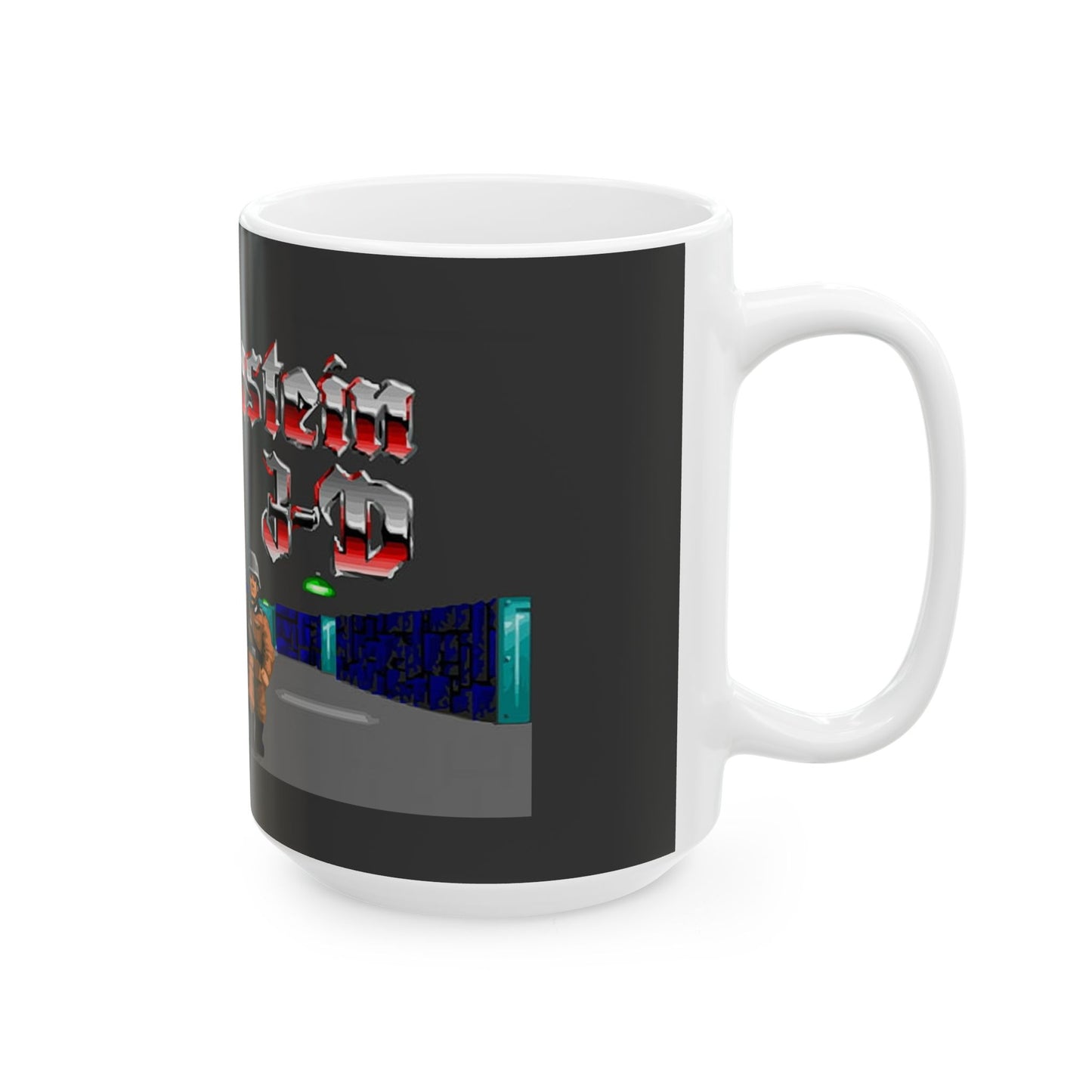 Wolfenstein Retro Gamer Ceramic Mug
