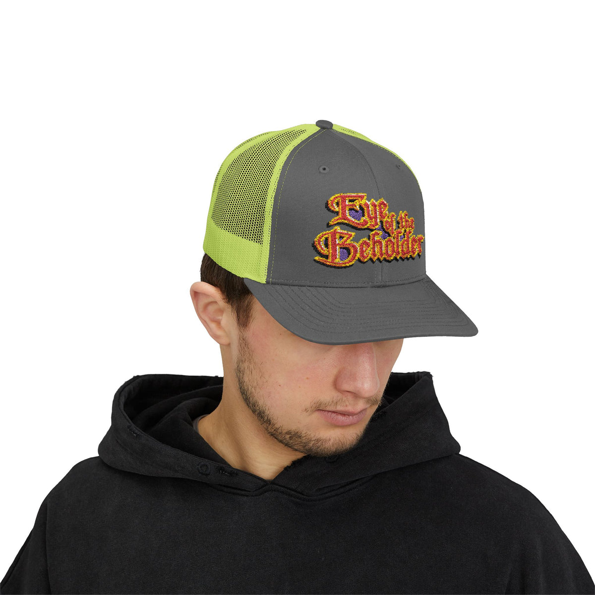Eye of the Beholder - Snapback Truckerpet Printify