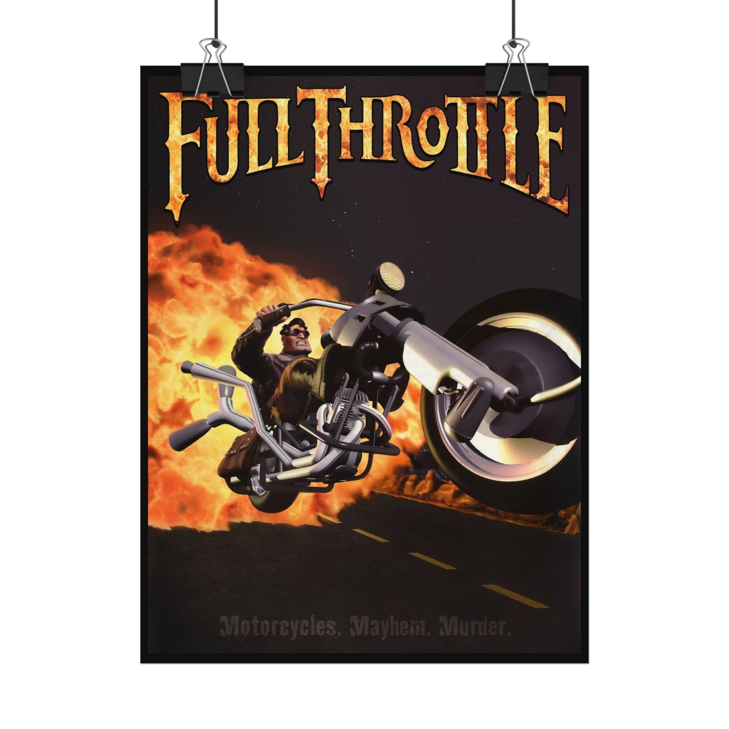 Full Throttle Rolled Posters