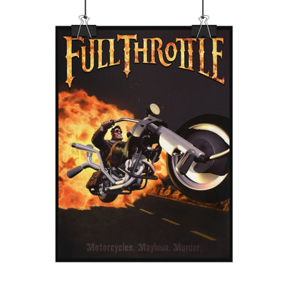 Full Throttle Rolled Posters Printify