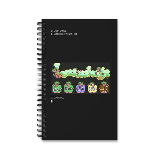 Lemmings - Notitieboek Printify