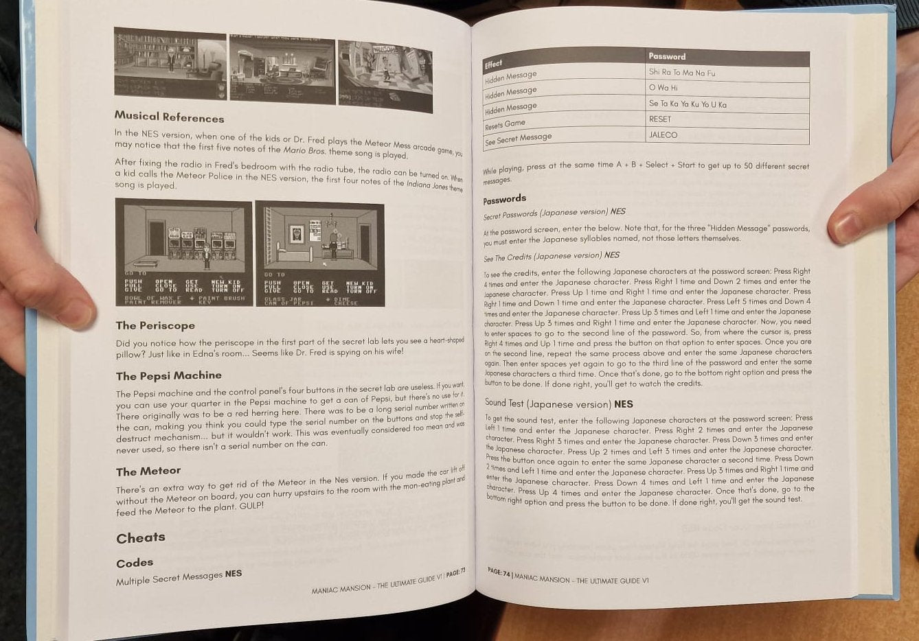 Maniac Mansion - The Ultimate Guide - A4 Full Color RetroWebShop