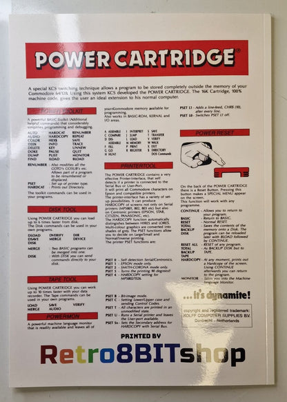 KCS Power Cartridge met Nederlandse Handleiding RetroWebShop