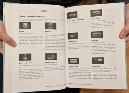 Maniac Mansion - The Ultimate Guide - A4 Full Color RetroWebShop