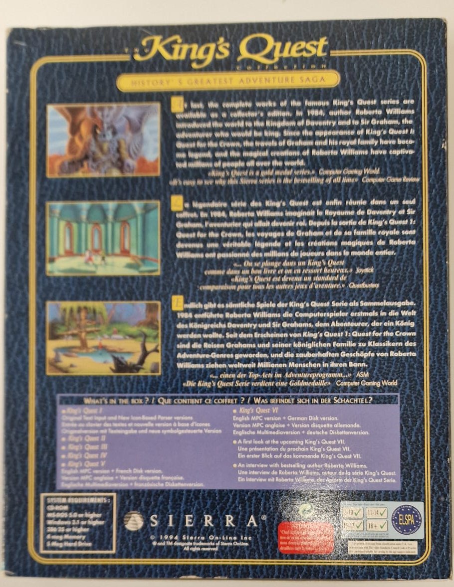 King’s Quest Collector’s Edition