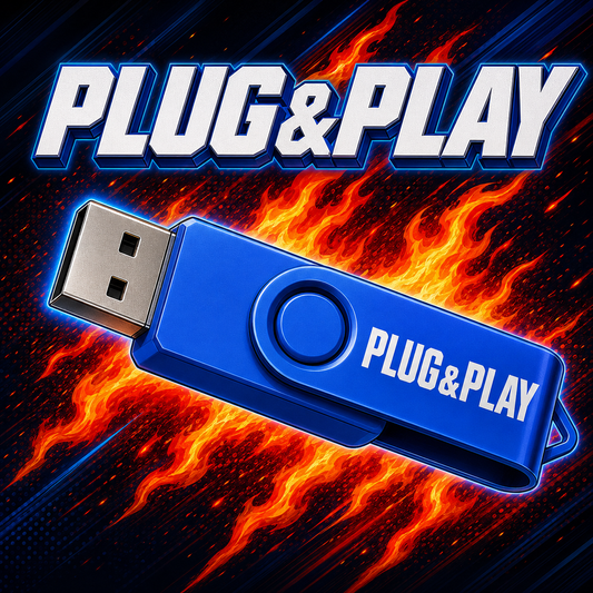 Plug and Play USB Stick 128MB RetroWebShop