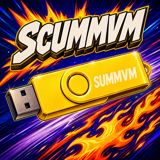 Complete ScummVM Collection USB Stick 128GB RetroWebShop