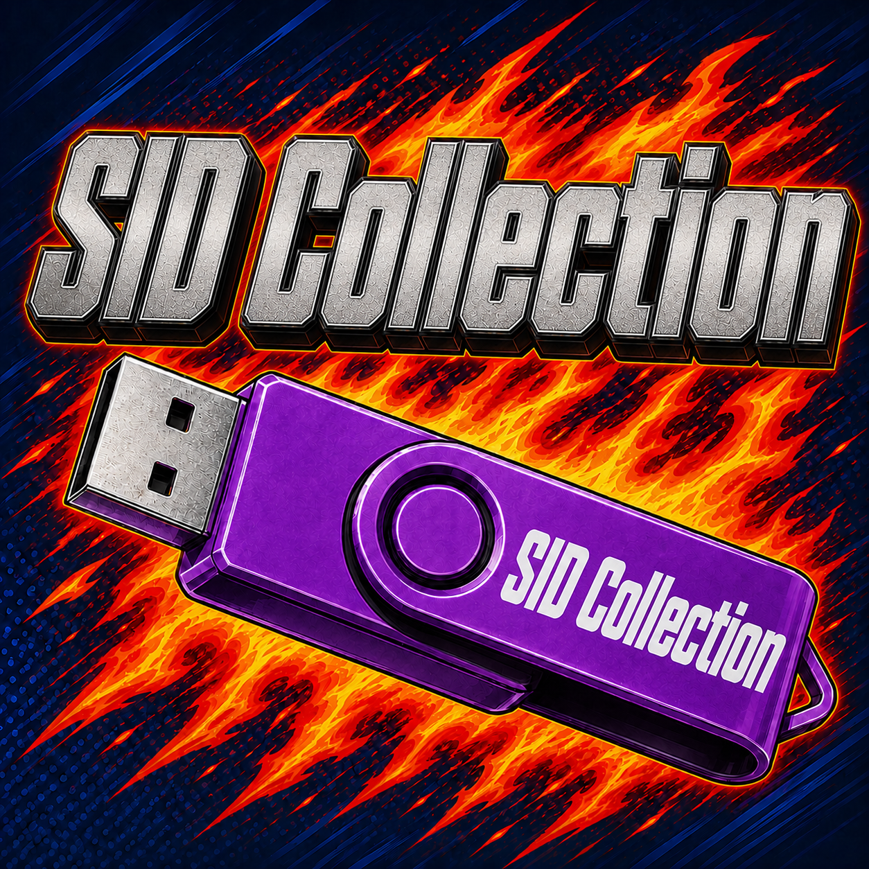 Commodore 64 SID Collection USB Stick 4GB RetroWebShop