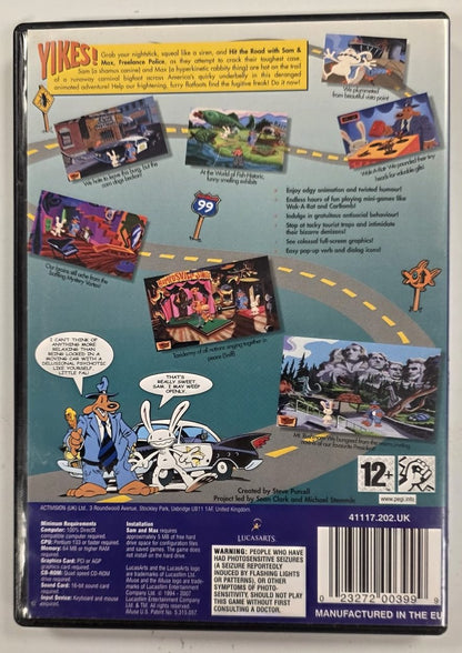 Sam & Max Hit the Road - Jewelcase PC CD
