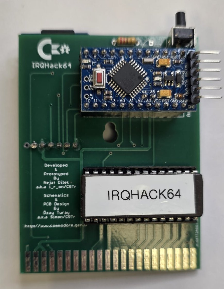 IRQHack 64 Cartridge RetroWebShop