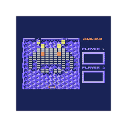 Arkanoid Level Map - Sticker