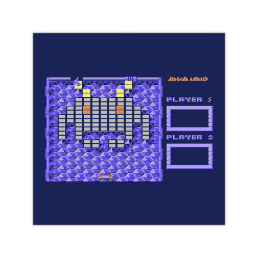 Arkanoid Level Map - Sticker