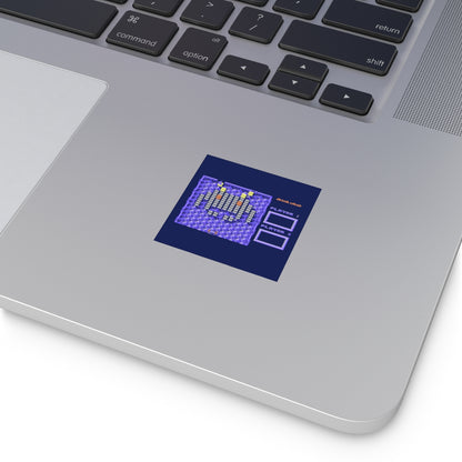 Arkanoid Level Map - Sticker