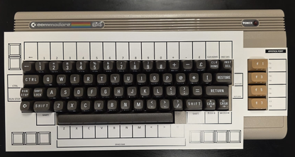 Commodore 64/128 Keyboard Overlays RetroWebShop
