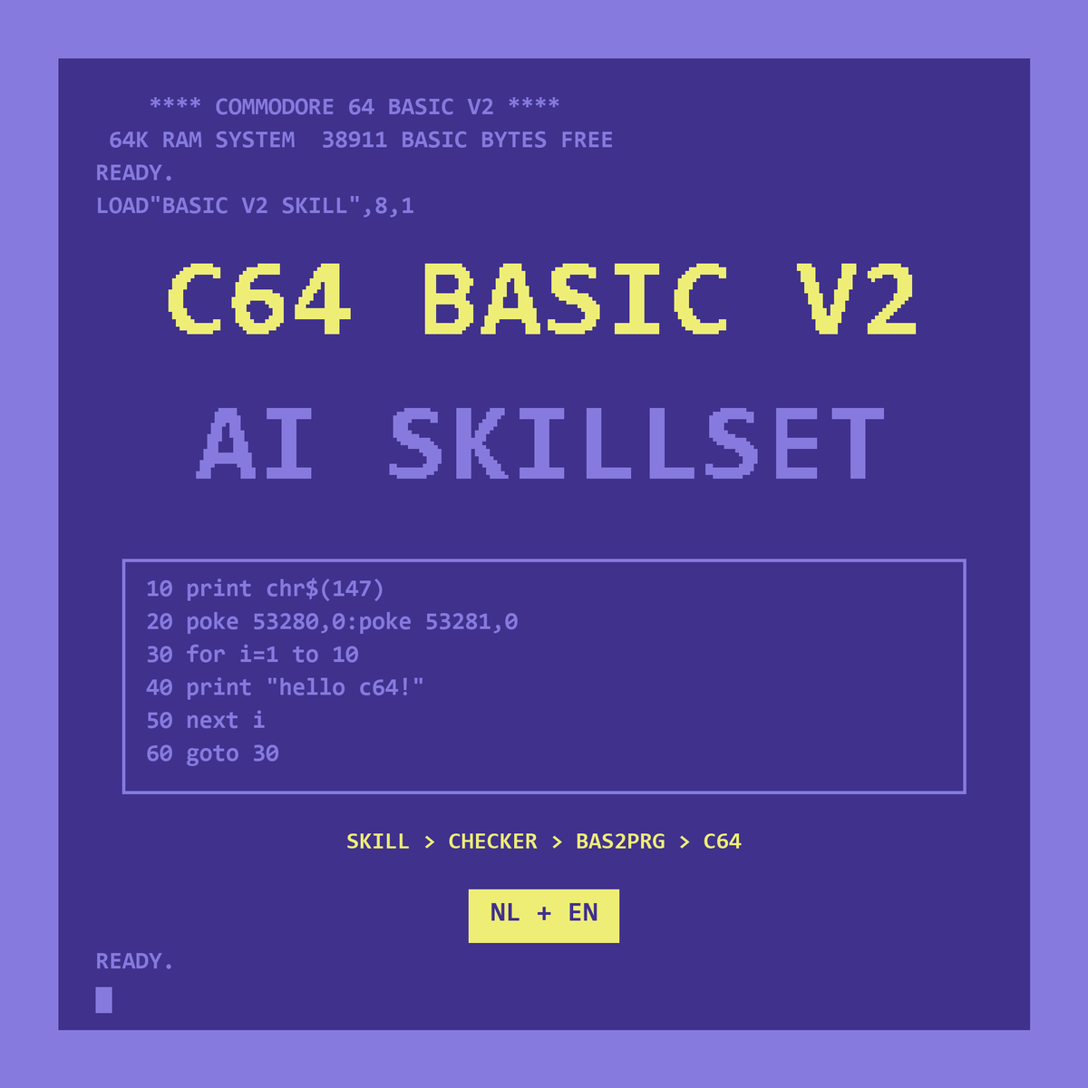 C64 BASIC V2 AI Skillset
