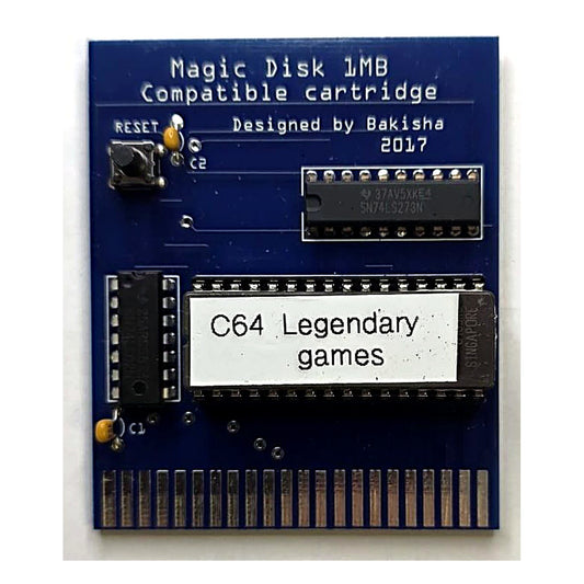 C64 Legendary Games multicart cartridge
