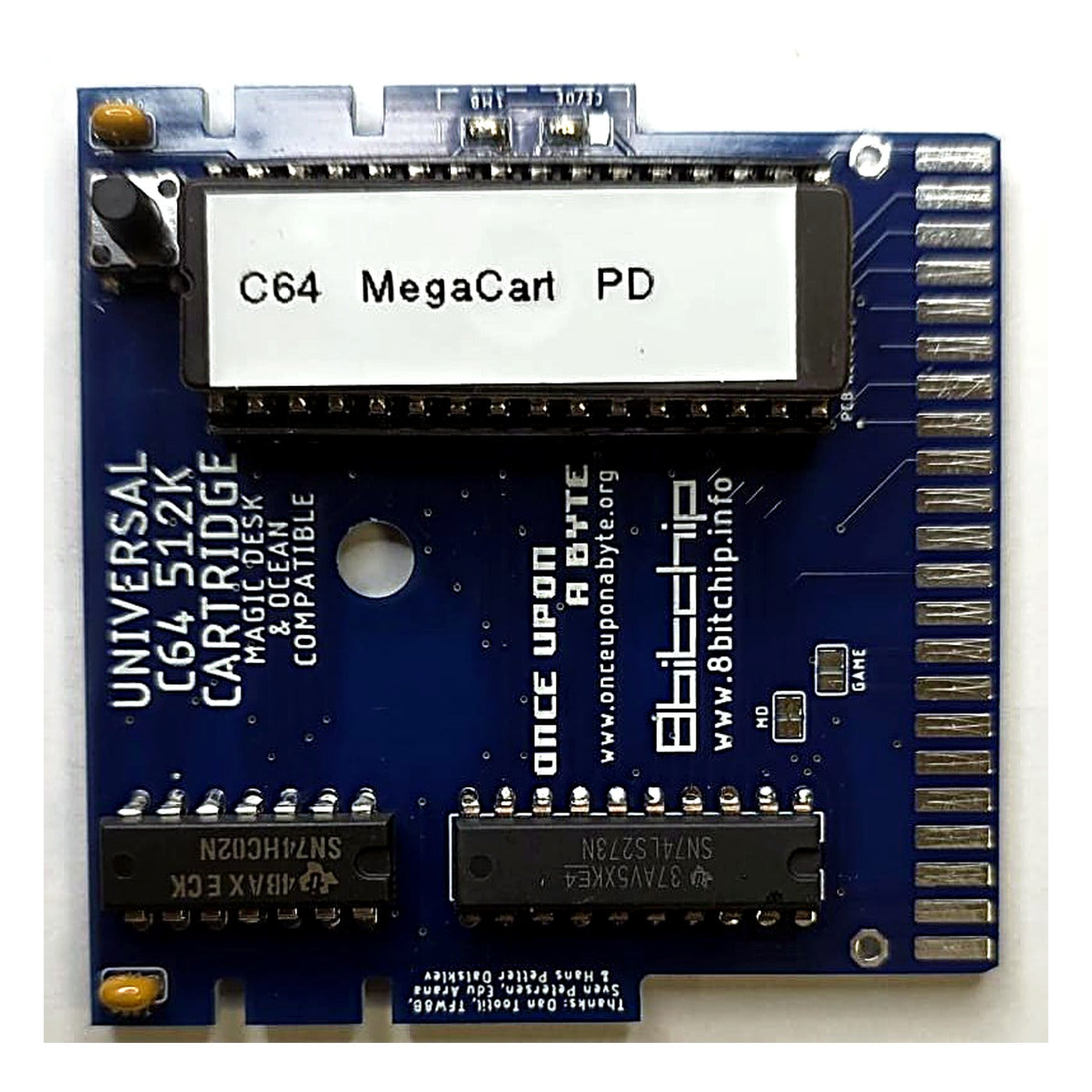 C64 MegaCart PD multicart cartridge