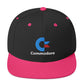 Commodore Dark Snapback Hat