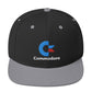 Commodore Dark Snapback Hat