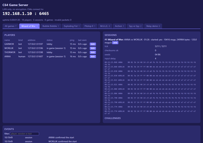 C64 Game Server