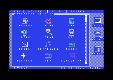 Commodore Desk 64