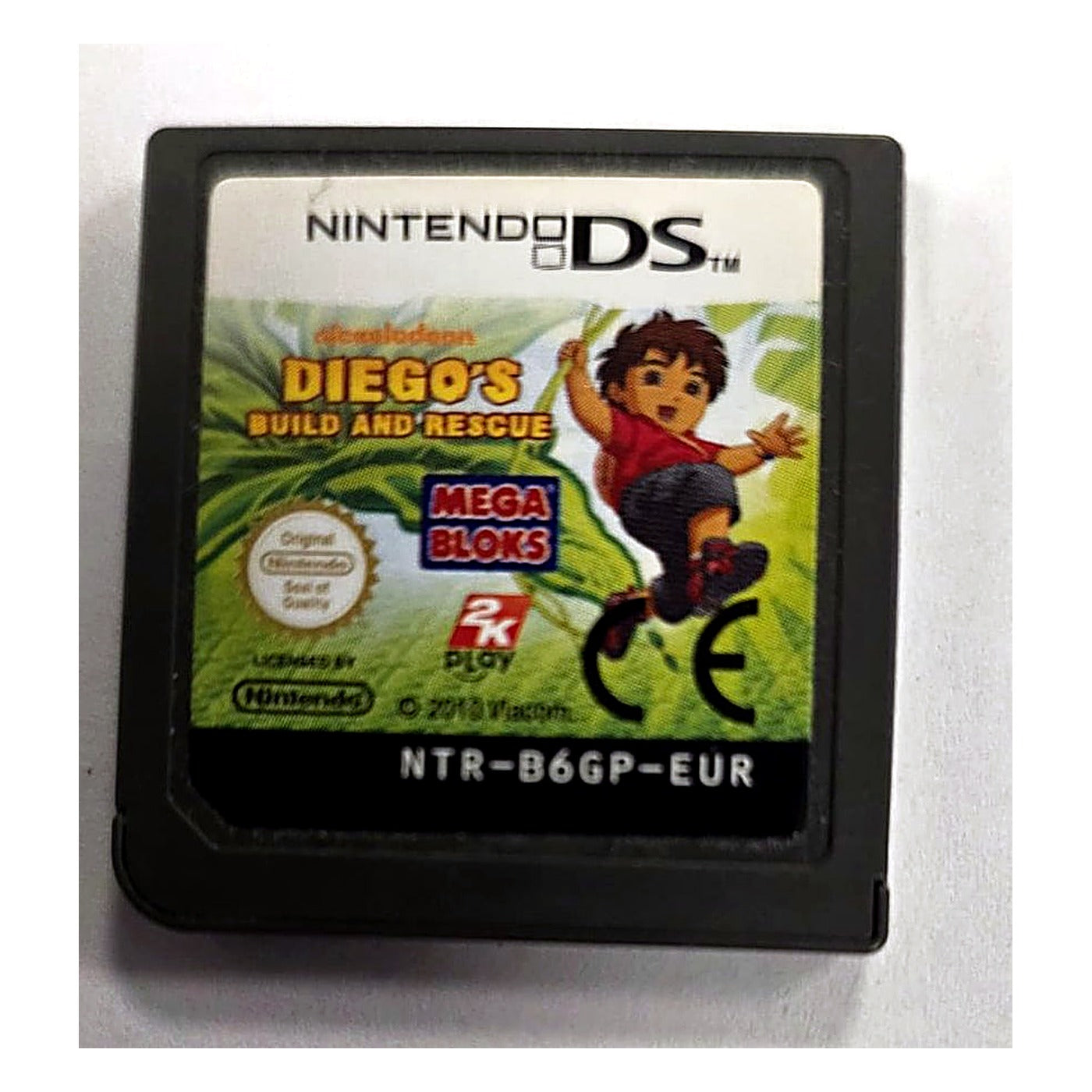 Mega Bloks: Diego's Build and Rescue - Nintendo DS cartridge