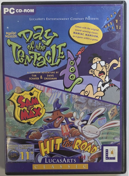 Day of the Tentacle en Sam & Max Hit the Road PC CD-ROM double pack