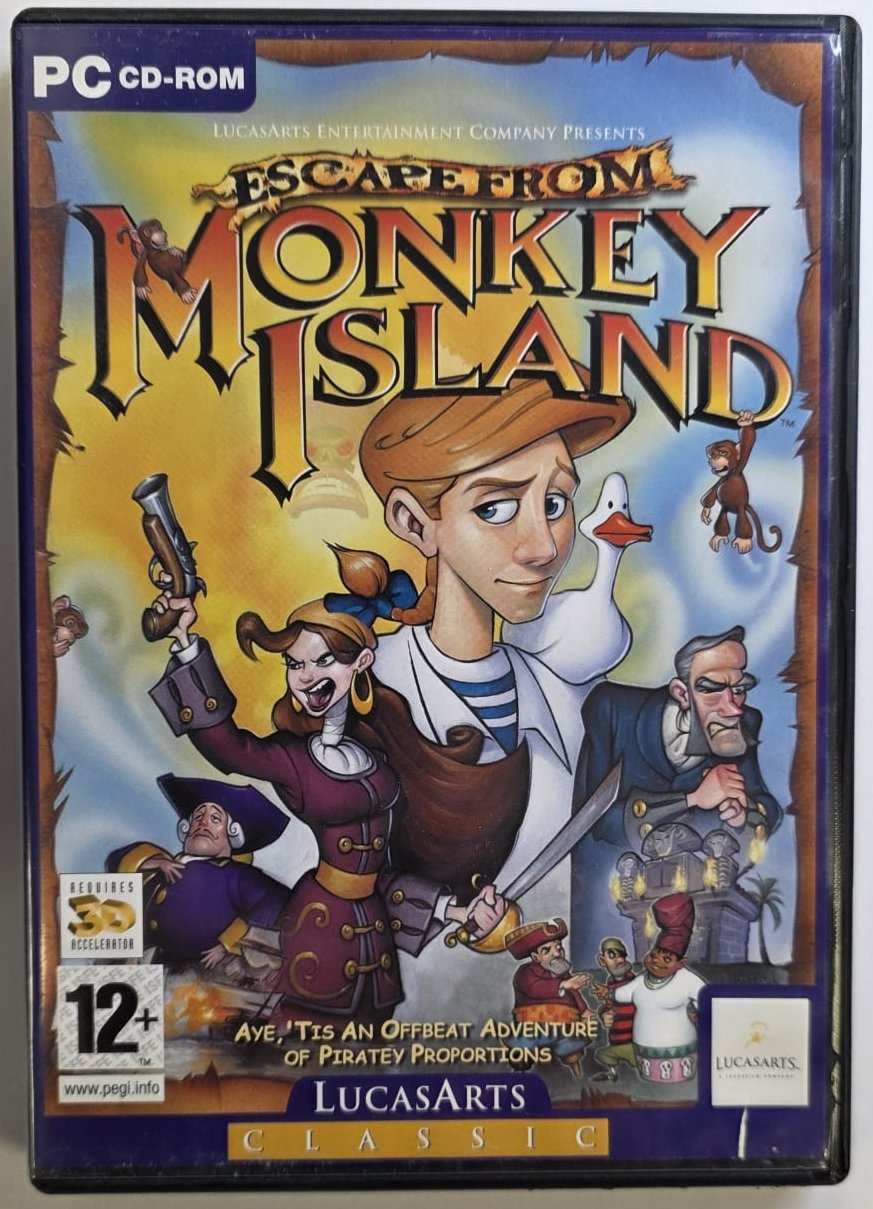Escape from Monkey Island PC CD-ROM